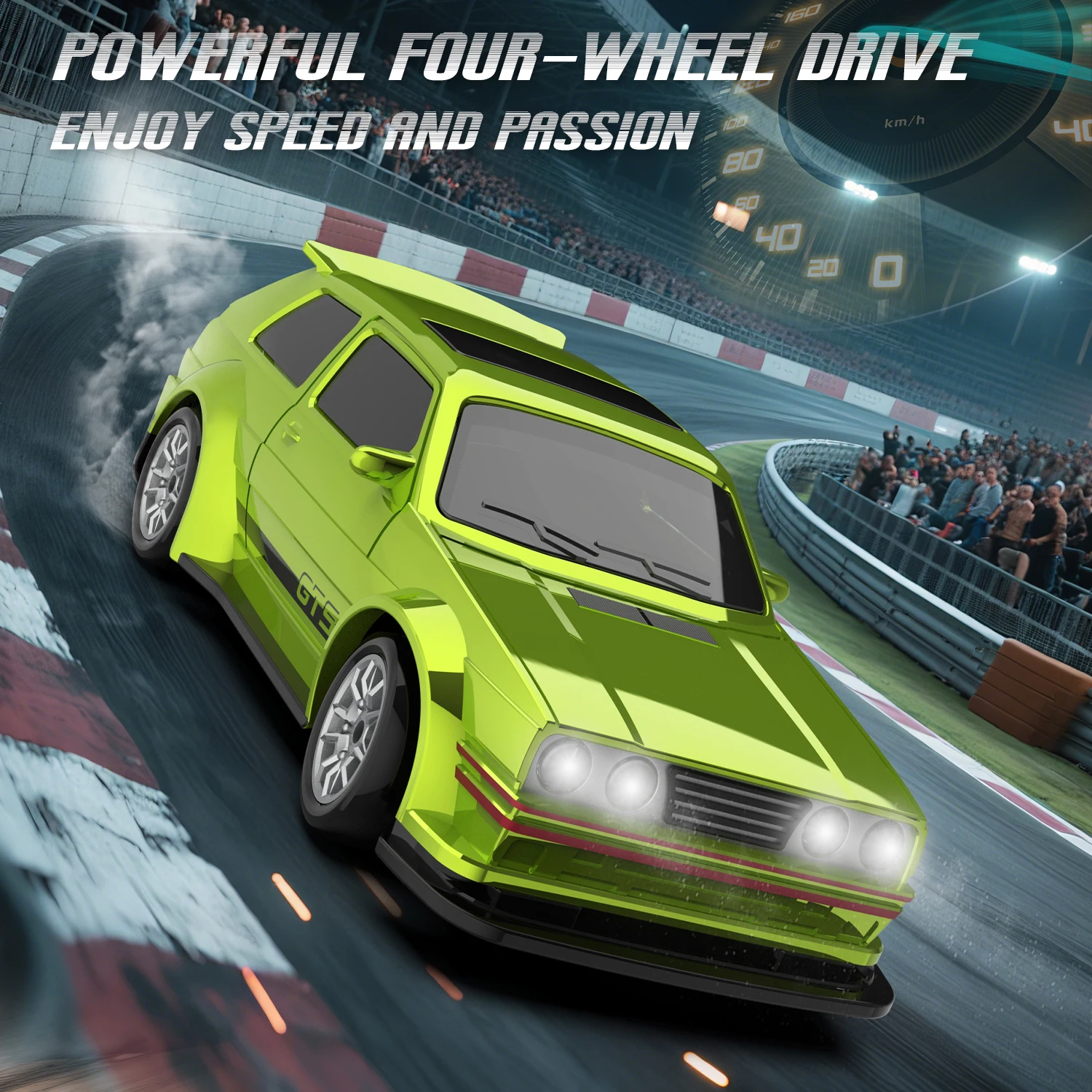 Voiture RC Gyroscope 4WD 20km/h - Dérive & Stabilité - FQD19