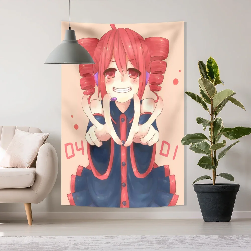 3x5Ft Kasane Teto Pink American Flags Wall Hanging Tapestry Headboar daesthetic Room Decor Cute Birthday Gifts tapestry decor,wall flag decor