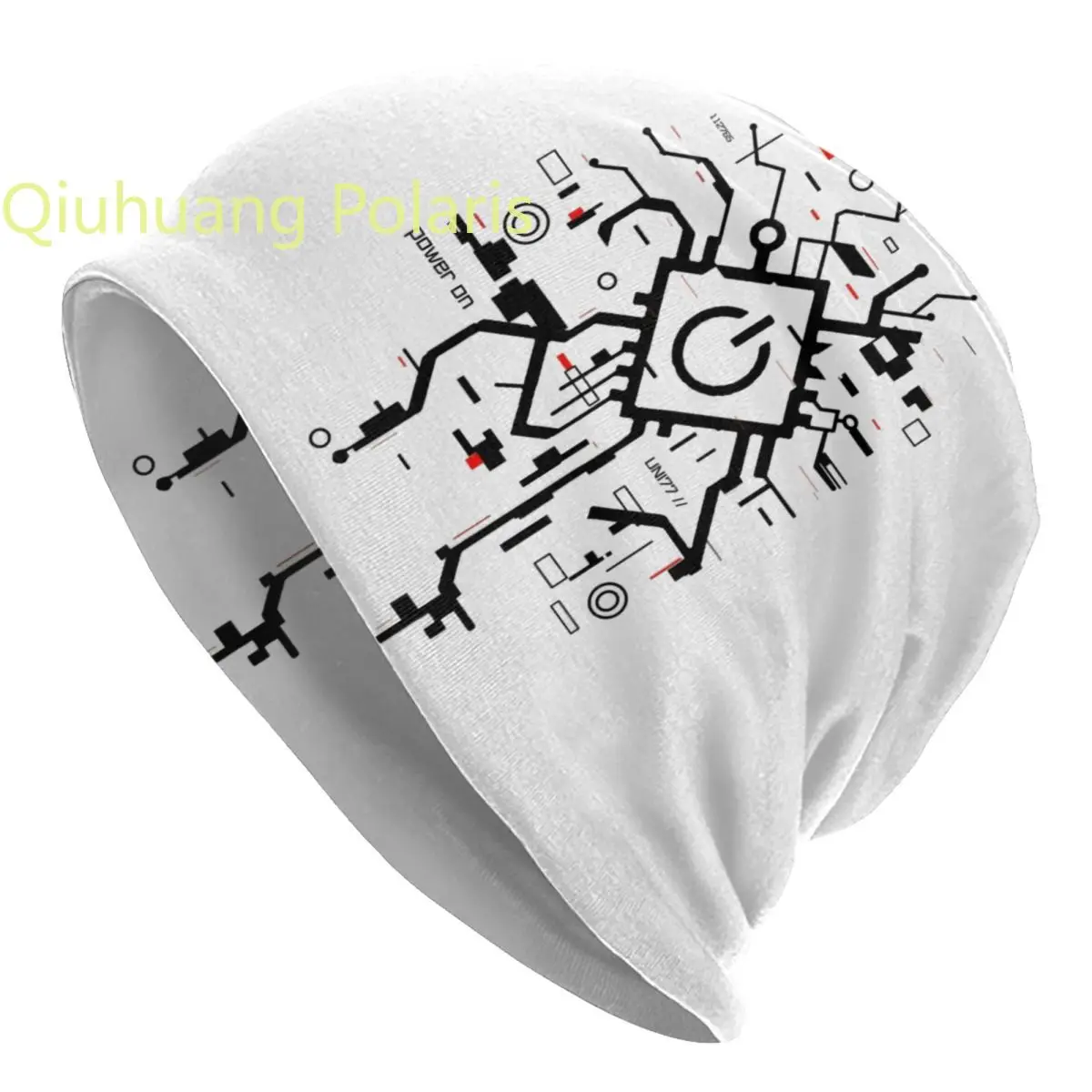 

Трикотажная шапка унисекс, теплый зимний головной убор с функцией включения и отключения питания, уличная одежда в стиле будущего для взрослых