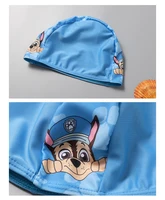 Kid Swimwear Pants Cap Set Baby Boy Swimsuit Shorts Cartoon PAW Patrol kids Swimming Trunks Gift 5