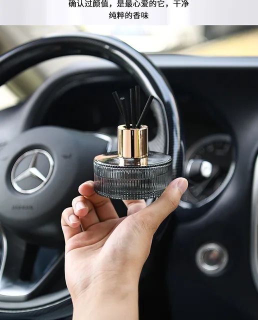 100ml Aromatherapy Car Air Freshener Outlet Reed Diffuser Clip