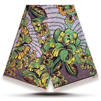 2026 New Style Nigeria Wax Print Fabric- High Quality African Golden Wax Print Fabric for Patchwork, Clothing & DIY" Y4 1