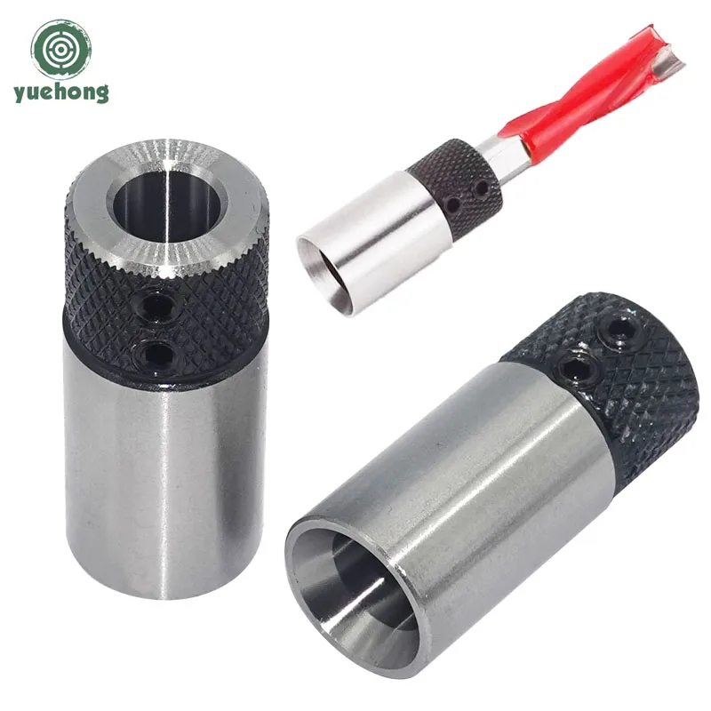 Woodworking Drill Row Cross Sleeve Clamp Base 1PC