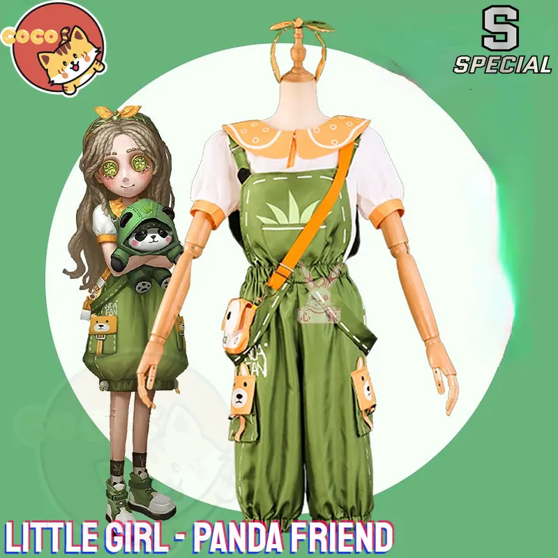 

CoCos-S Game Identity V Panda Friend Little Girl Cosplay Costume Identity V New Skin Memory Panda Friend Costume and Cosplay Wig