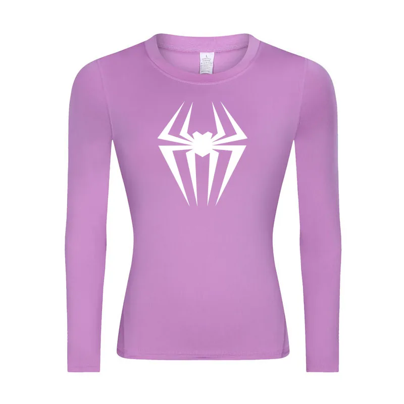 Ladies Compression Shirt Yoga T-Shirt Long Sleeve Short Sleeve Sports Top Running T-Shirt Quick Dry Breathable Gym Training