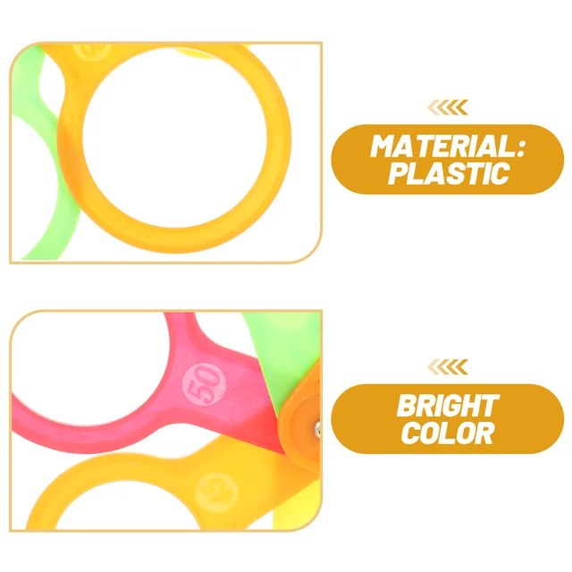 Műanyag Gyümölcs Mérő Vonalzó Átmérőjű Citrus Gyűrűk Kör Gyümölcsök Fórummérő - Image 3