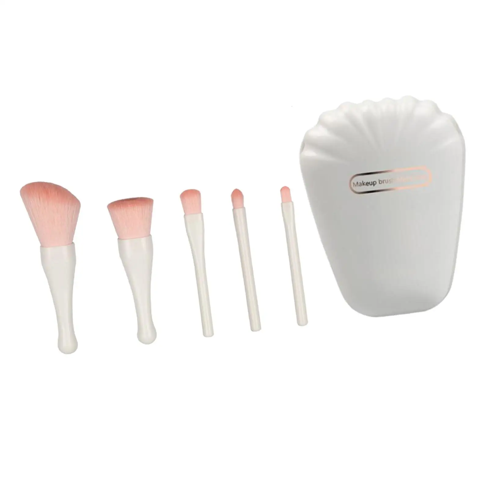 5 Set Makeup Brush Set Beauty Products Mini Portable with Storage Box Brush Kit