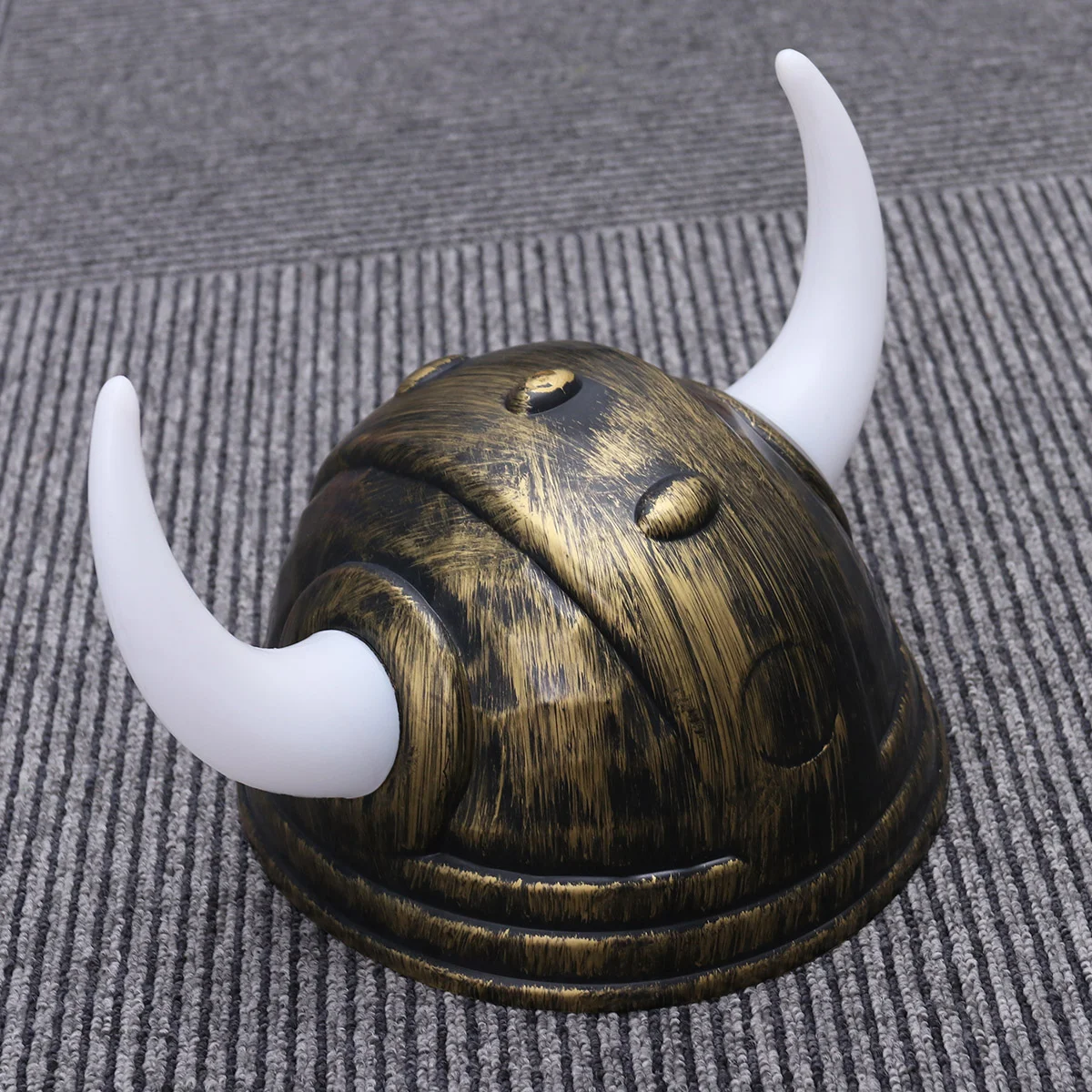 

1/2pcs Medieval Viking Buffalo Ox Horns Hat Headwear Halloween Party Cosplay Costume Cap Performance Props Decoration