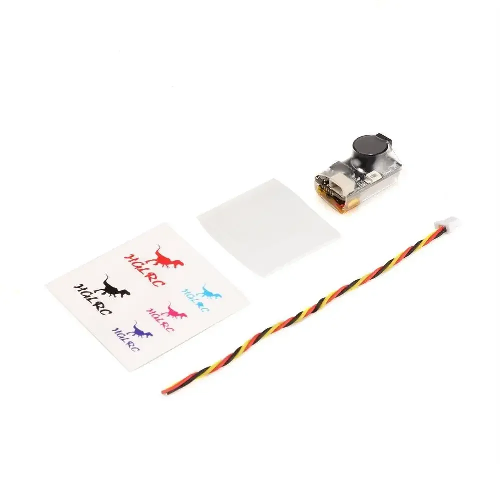Compact Soter BB Alarm Buzzer by HGLRC, 3.6g 22×12×12mm, Auto Alarm After Main Power Off for Lost FPV Drone thumbnail 5