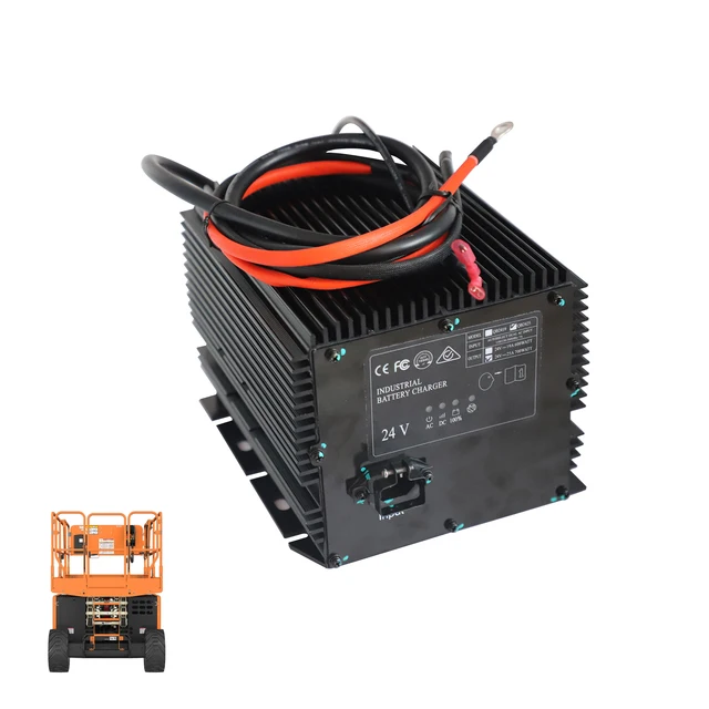 Disenparts HB600-24B 24V Battery Charger – Compatible With Genie, Skyjack, JLG Scissor Lifts