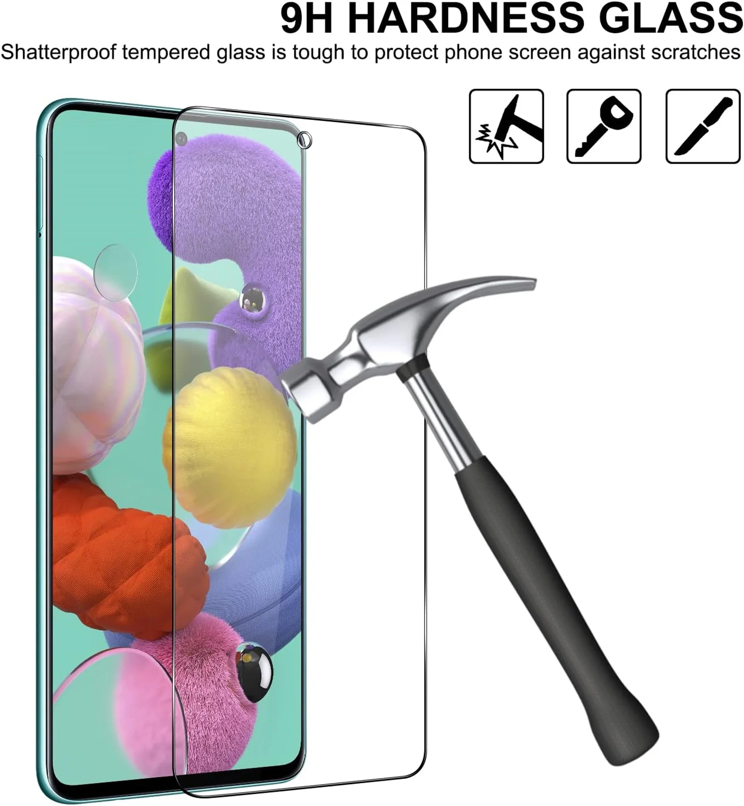 High-Definition Anti-Drop Tempered Glass Screen Protector