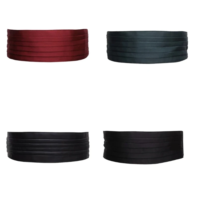 

Stylish Black Waist Belt for Ladies Women Wide Waist Belt Fashion Waistband