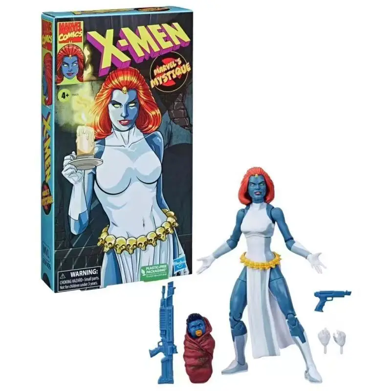 Original Marvel Legends X-Man Cyclops F5434 Anime Figure Model Kit Video Tape Packaging Action Figures Statue Doll Toys