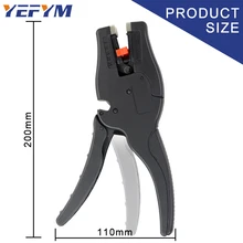  Automatic Wire Stripper and Cutter YE-D10 Pliers,2 in 1 Heavy Duty Tools for Wire Stripping,Cutting 0.03-10mm² 32-7AWG 