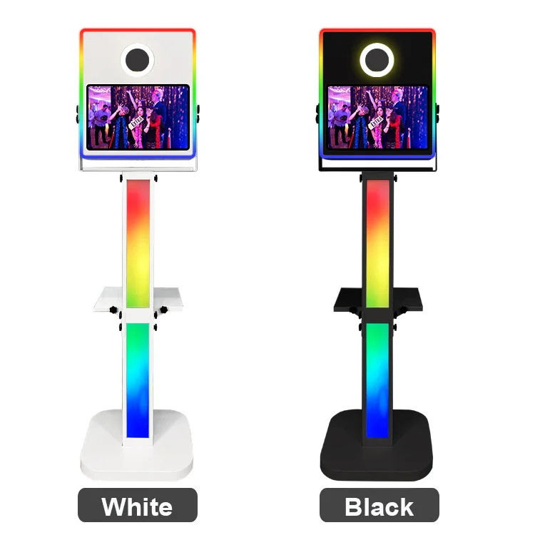 DSLR Photo Booth Shell Photo Booth Machine 15.6in Touch Screen With Mini PC For Party Event Weddings
