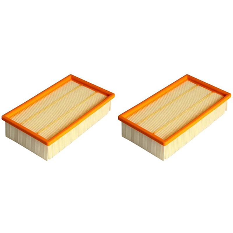 

2 шт., воздушные фильтры для пылесоса KARCHER NT25/1 NT45/1 NT55/1 NT361 ECO NT561 ECO NT611 ECO