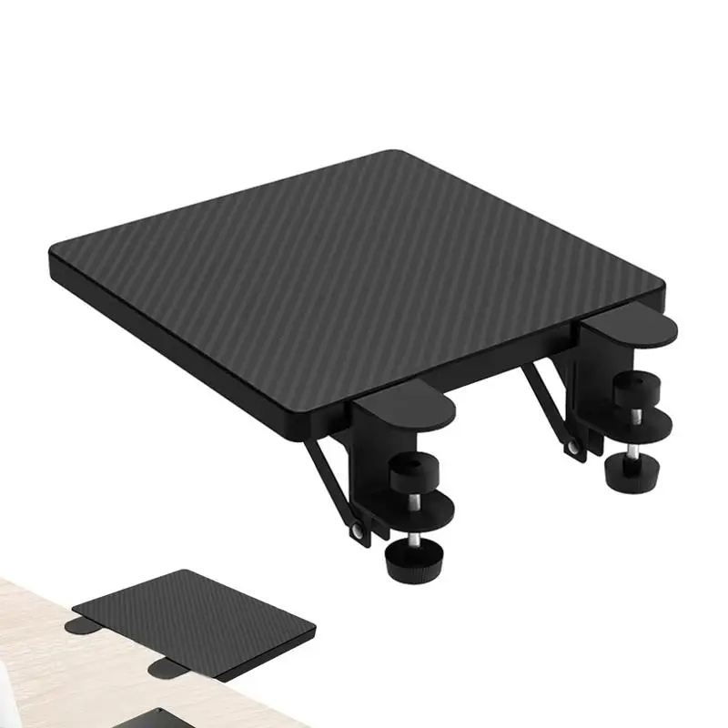 

Clamp On Desk Extender Table Mount Arm Wrist Rest Shelf Clamp On Shelf Table Extender Arm Rest For Desk Ergonomic Foldable Elbow