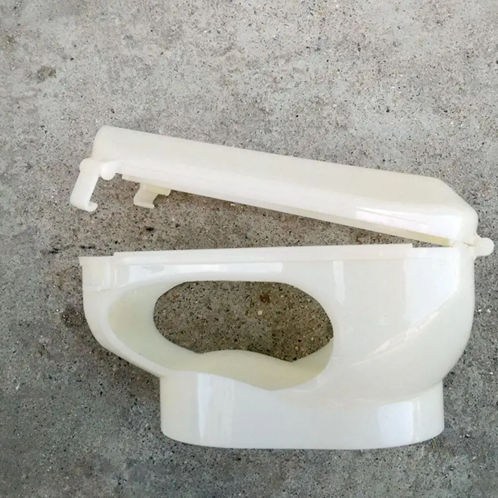 Pigeon Fixer Holder White Plastic Injection Feeding Observation Frame for Administer Safety Durability Pigeon