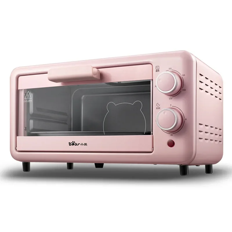 Little Bear Household Mini electric Oven 11 liter pink oven Toaster DKX-D11B kitchen appliances electric