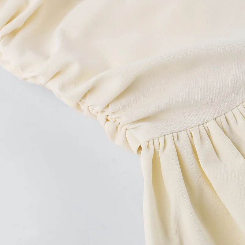 Tee Bow Bandeau Pleated Mini Dress For Women Fashion Sleeveless Patchwork Bandage Party Dress Female Lace-Up Y2k Dress New
