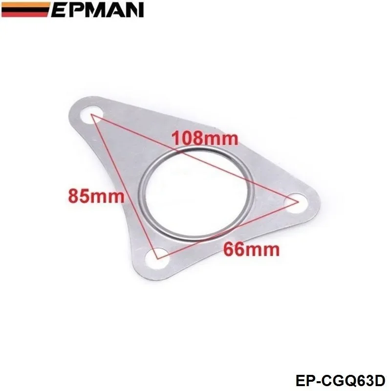 EPMAN TD04 TD05 TF035 Turbo Turbine Inlet & Outlet Gasket For Subaru Impreza WRX EJ20/EJ25 Exhaust Header EP-CGQ63D