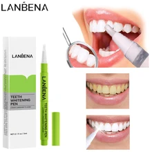 

LANBENA Teeth Whitening Pen Deep Cleaning Remove Plaque Stains Tools Oral Hygiene Products Fresh Breath Dentistry Bleaching Care