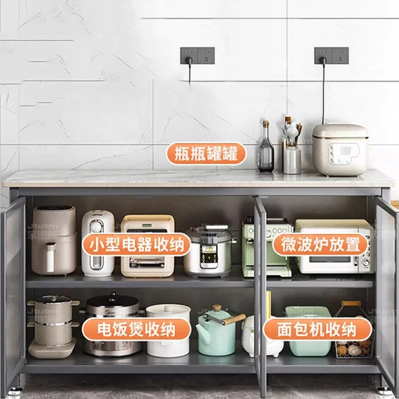 Sideboard Decoration Sideboards Furniture Luxury Mid Century et Kitchen Island White Apartment Accessories Alacena LT