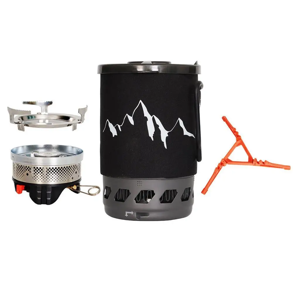 Description Picture 5 of itemPortable Camping Gas Stove Outdoor Gas Stove Burner Tourist Coffee Pot Cup Cookware Tableware Tourism Stove Gas Burners