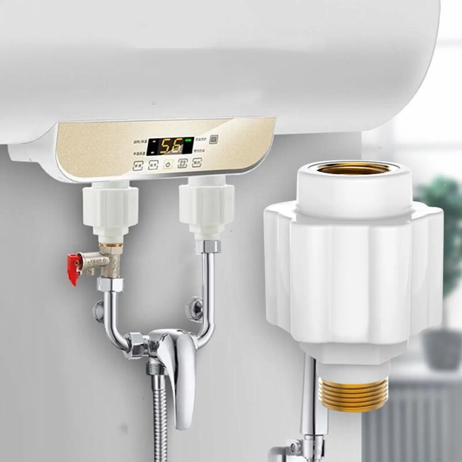 Anti Electric Wall Devices Simple to Use Replace Safety Protection Partition Durable Universal for Electric Water Heater Bath