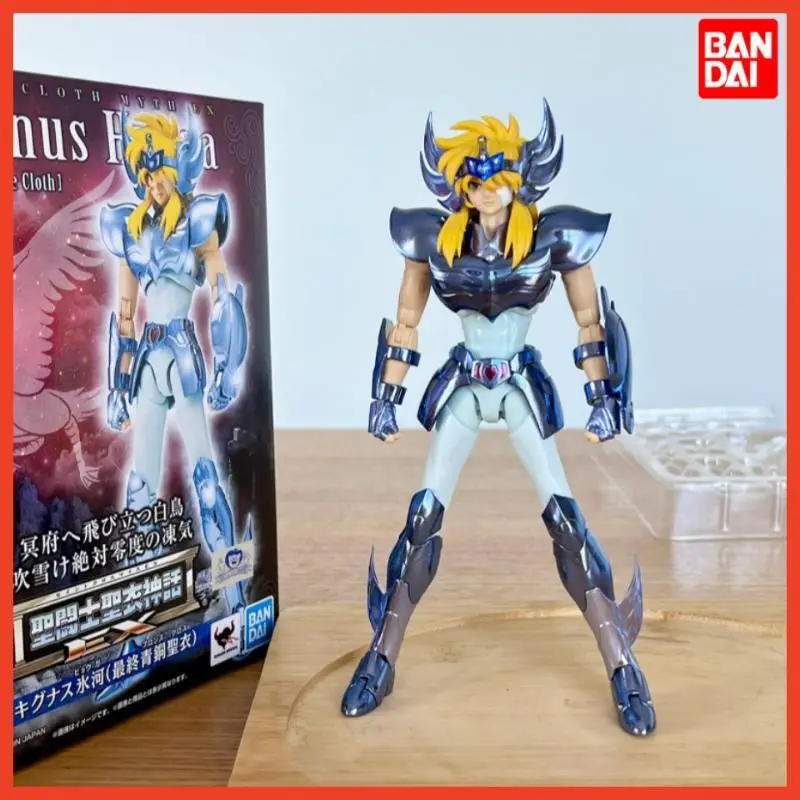 

Pre-sale Bandai Original Genuine Saint Seiya Cloth Myth Ex Bronze Saint Hyoga Final Collection Action Model Toy For Animate Fan