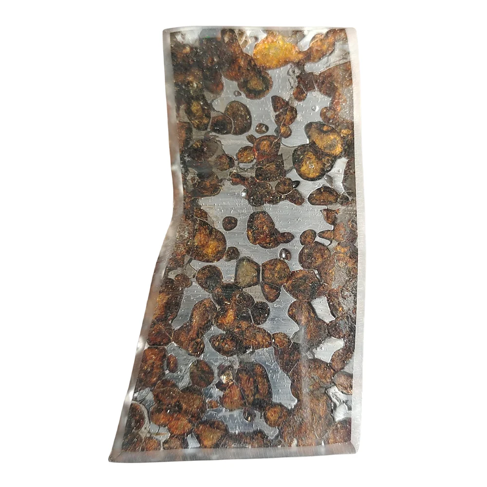

25.9g SERICHO Olivine meteorite material Slice Collection of natural olivine meteorite specimens - from Kenya - CA201