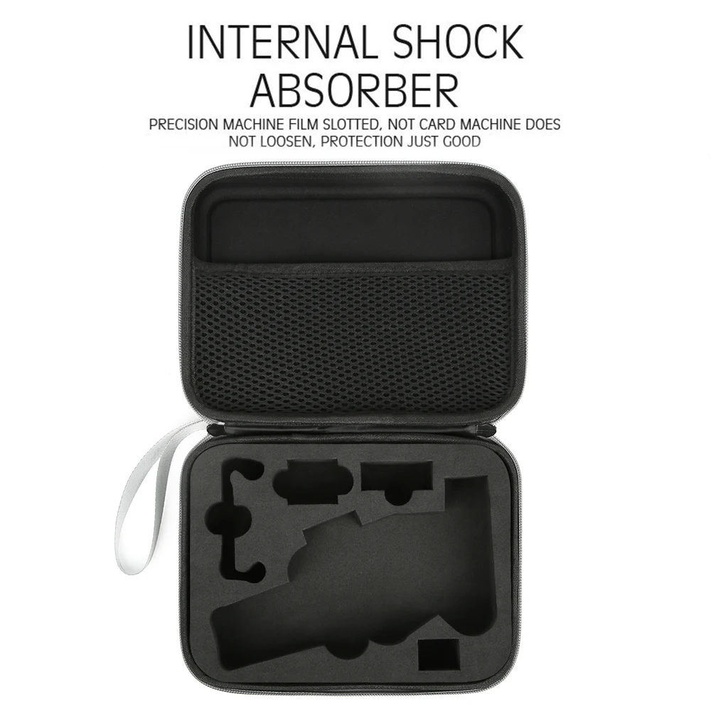 DJI Osmo Mobile 7/7P Carrying Case Lightweight Protective Handbag Secure Compartments for Tripod Accessories Case