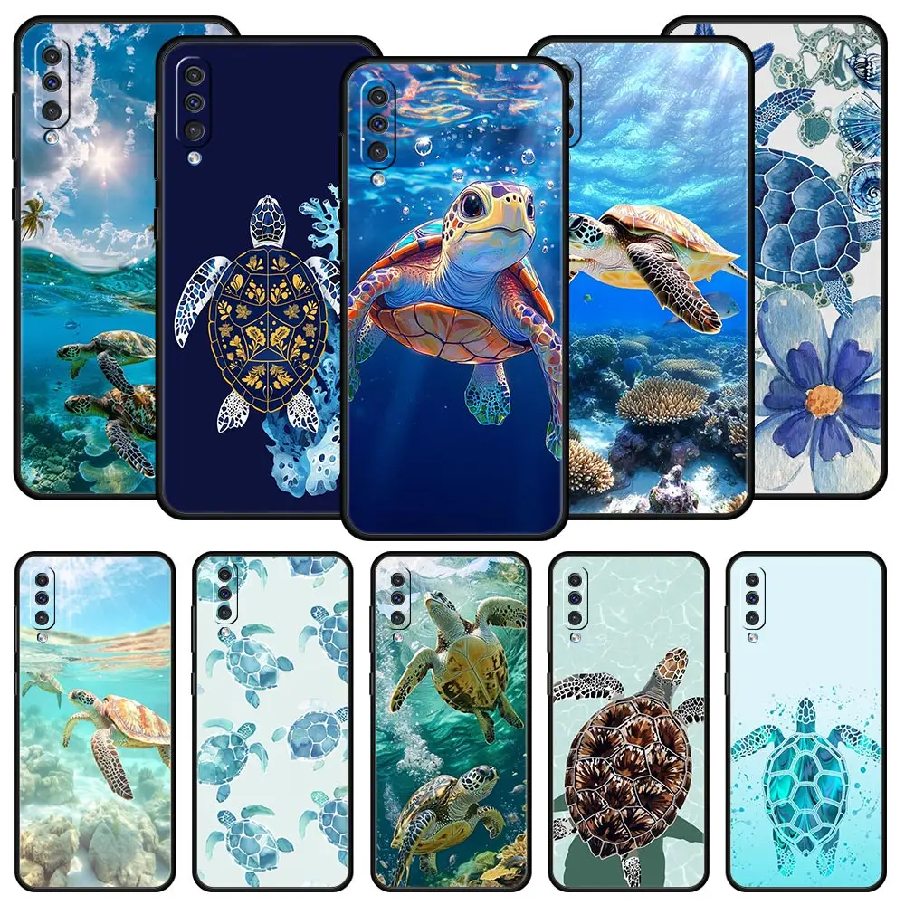 Cool Ocean Turtle Design Phone Case Cover
