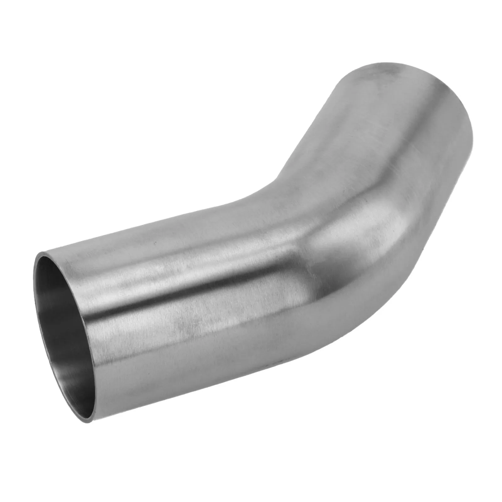 Versatile Stainless Steel Elbow 45° Degree Bend Exhaust Pipe Polished 19-51mm Silver Tool Accessories