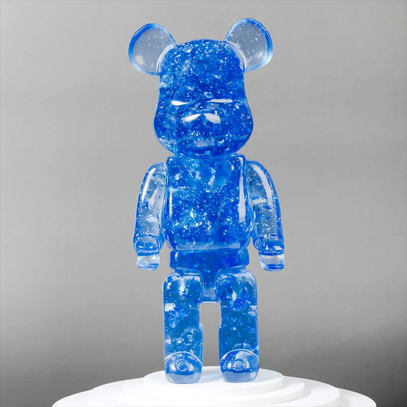 Statue d'ours en résine créative, 400%, Sculpture d'ours de Violence, ornements de maison, salon, artisanat de décoration, cadeau