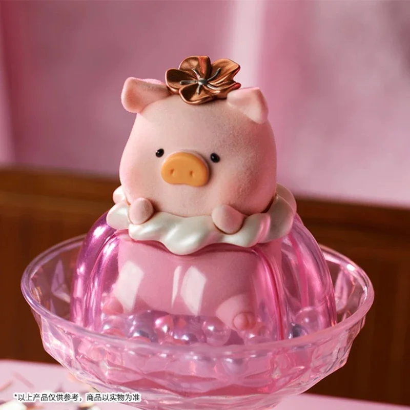 

LuLu The Piggy Pigchelin Restaurant Series Jelly Fairy Limited Elevator Kawaii Anime Figure Doll Desktop Ornament Birthday Gift