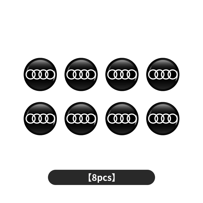 Car Door Lock Keyhole Protective Cover Stickers and Decals Combo Pack