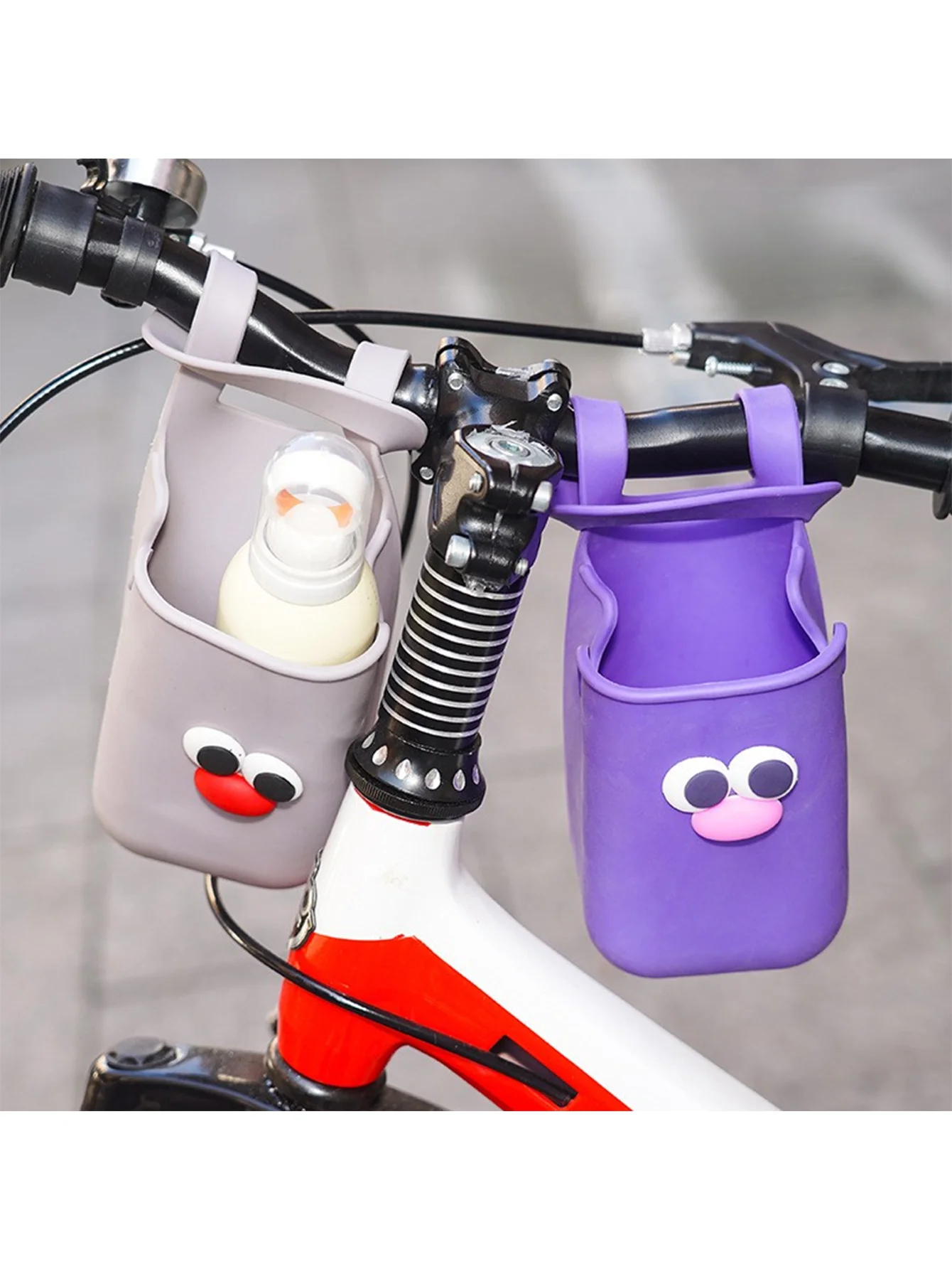 Cup Holder 1 Pcs Silicone Outdoor Portable Cart Bicycle Water Cup Holder Bathroom Children's Bike Storage Bag