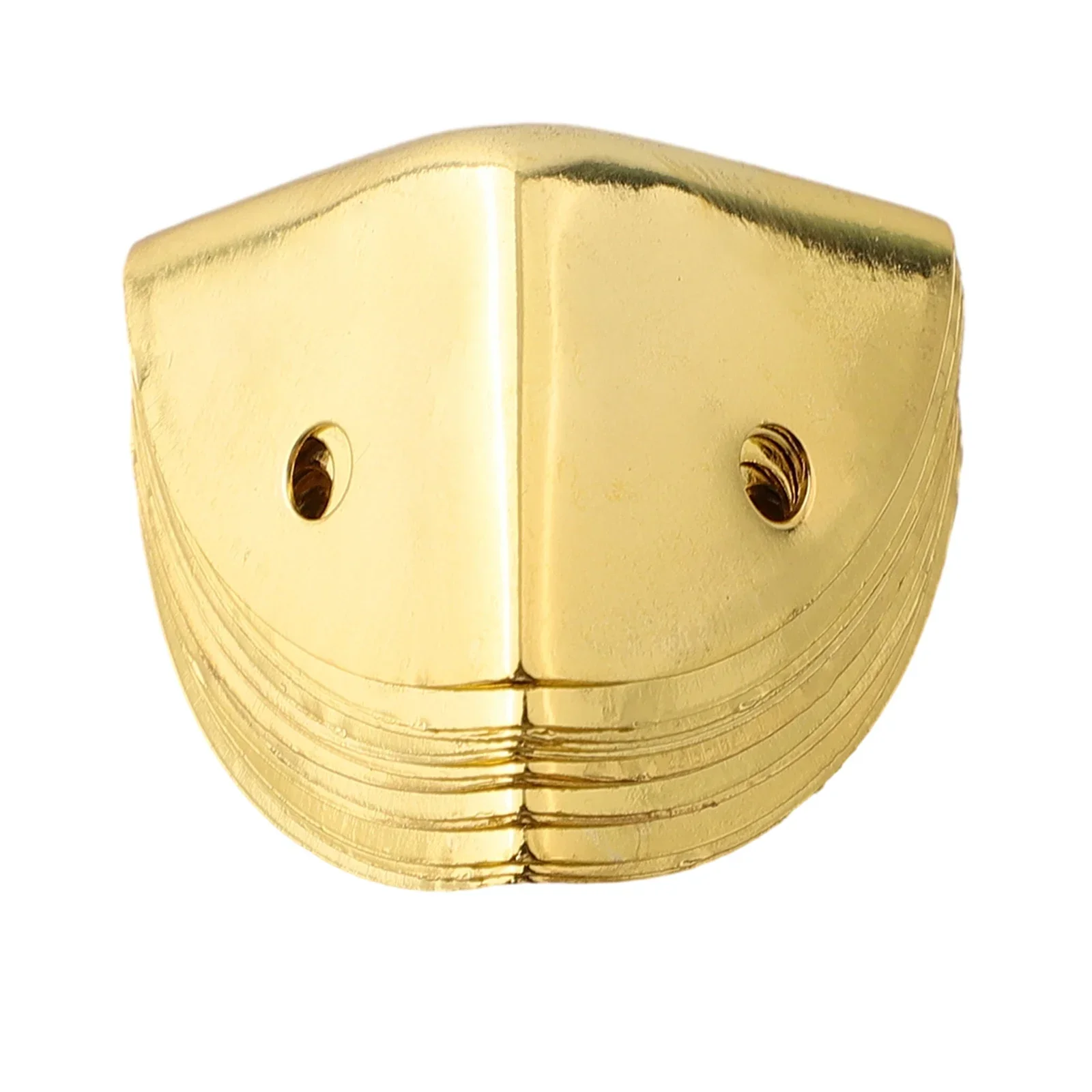 Edge Cover Safety Protector Edge Corner 12pcs With Screws Wooden Case Antique Iron Bronze furniture hardware furniture corner protector decorative corner cover