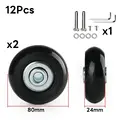 80mm-24mm-2 Wheels