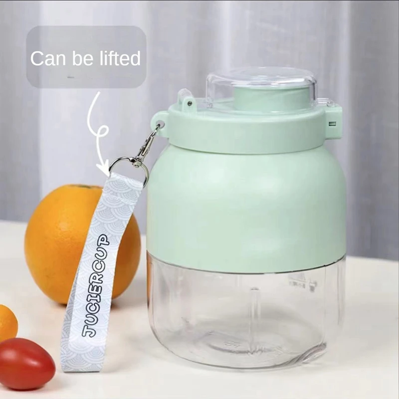 

2 In 1 Portable Electric Blender Orange Juice Cup Juicer Fruit Extractorsr Sports Juicer Bottle Smoothies Mixer Machine