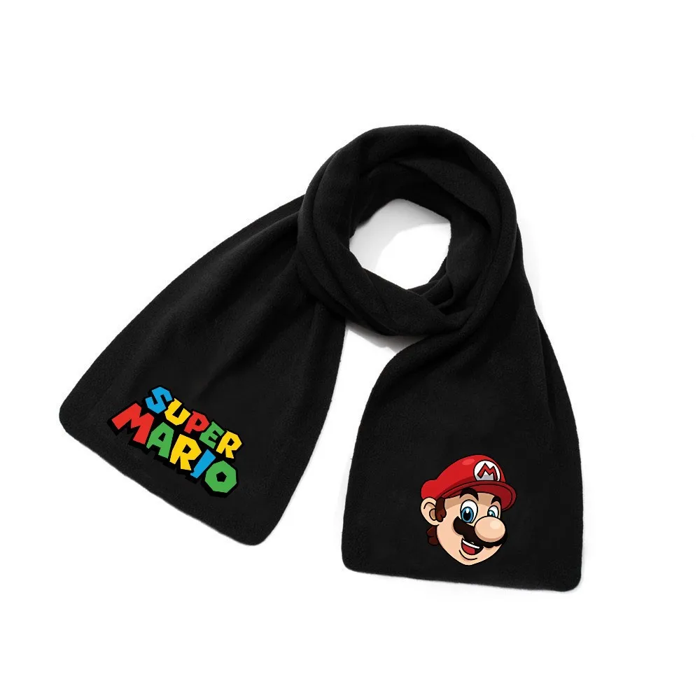 

Детский шарф в стиле Super Mario Bros, зимний теплый шарф для мальчиков и девочек