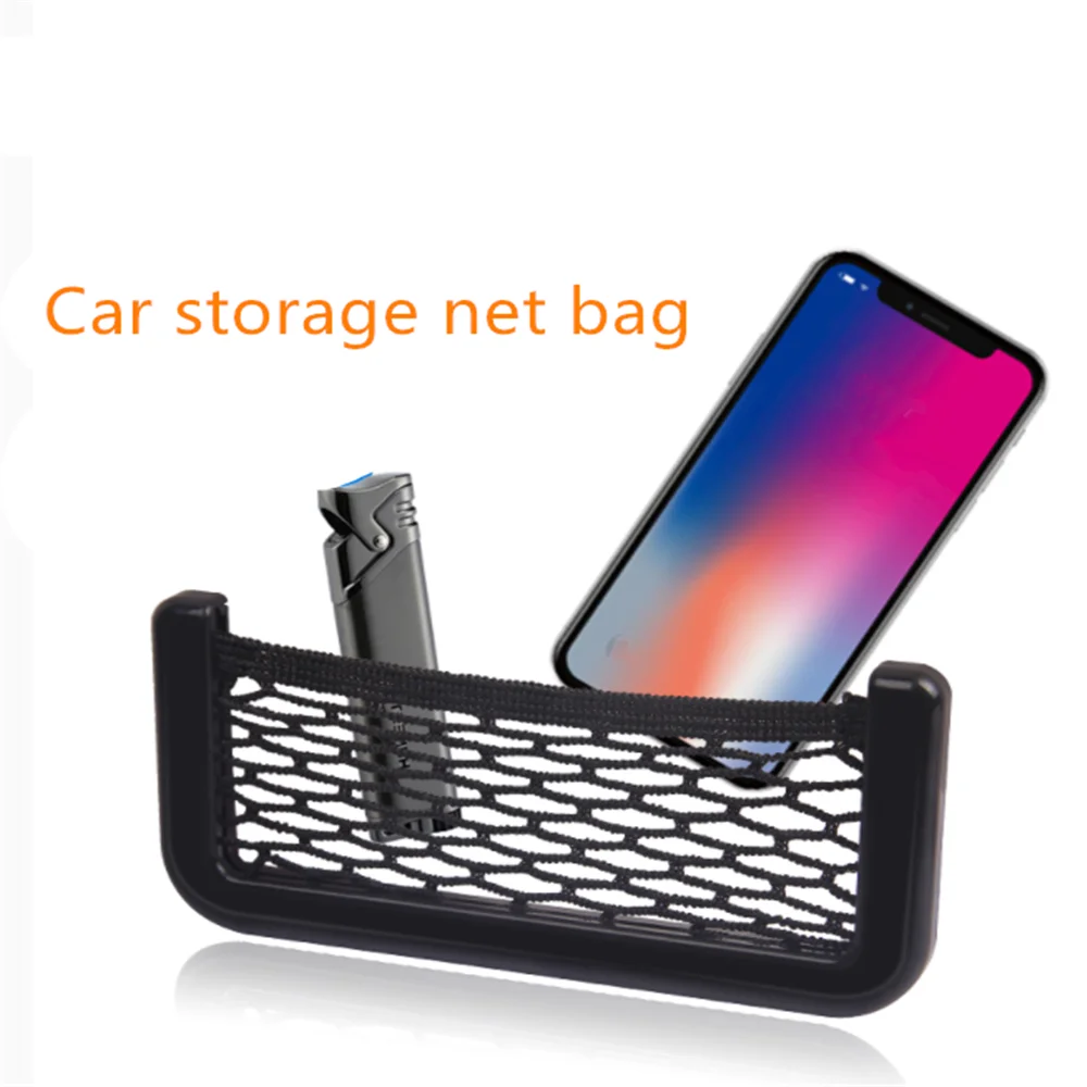 Car Styling Storage Net Box Accessori Sticker Per Peugeot 206 207 301 307 308 407 408 508 2008 3008 4008
