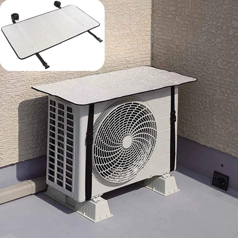 40x80CM Air Conditioning Cover Outdoor Rainproof Anti-Dust Anti-Snow Cleaning Cover Household Air Conditioner Keep Cleaning Tool air conditioning cover