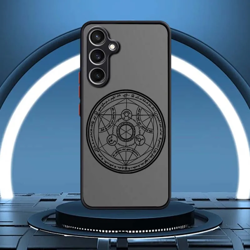 Frosted Translucent Phone Case - Fullmetal Alchemist Fashion
