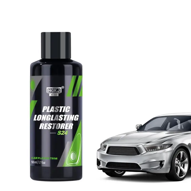 

Car Plastics Parts Refurbish Agent Long-Lasting Plastics And Trim Restorer Highly Concentrated Cleaner Remove Stains And Restore