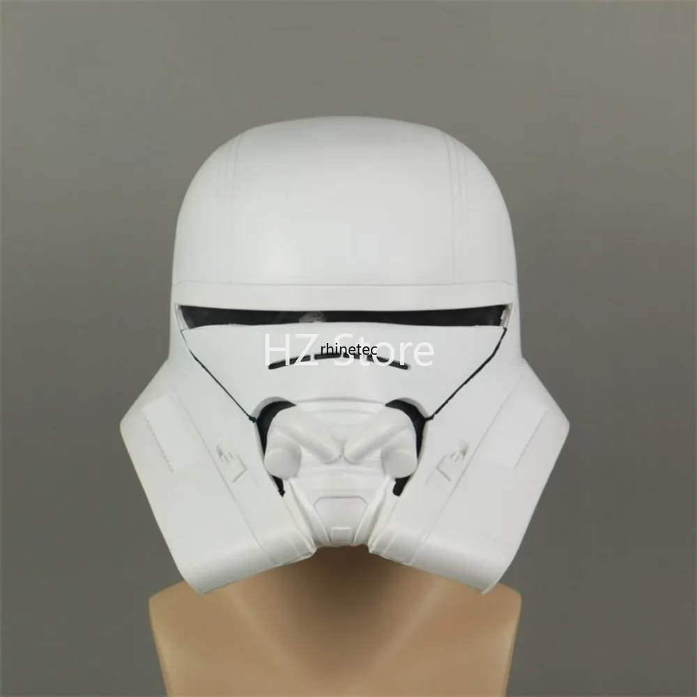 

Star Wars White Jet Trooper Helmet The Rise of Skywalker Halloween Cosplay Deluxe Full Head Mask for Adult Kids Birthday Gift