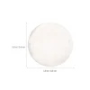 50Pcs Natural Round Shells Slices DIY Hanging Pendant Shells Crafts wall lamp Ornaments with 2 Holes Wind Chimes Jewelry Making 6