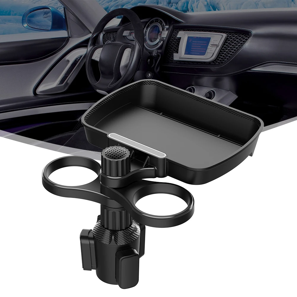 Universal Auto Tasse Halter Tablett Erweitert Tisch Schreibtisch Auto  Tablett Handy Halter Halterung 360 Drehen Auto Tablett tasse Halter