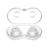 1 Pair Silicone Nipple Corrector Painless Nipple Sucker Puller Aspirator for Correction Flat Inverted Nipples 1